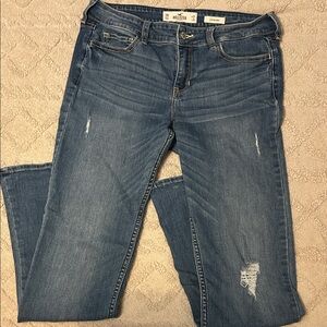 Hollister Women's Straight Leg Blue Jeans